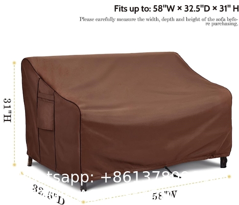 Outdoor Liners Outdoor Waterproof Patio Loveseat Couch Cover - UV Resistant Patio Sofa Furniture Covers Weatherproof
