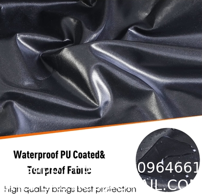 Outdoor Waterproof Patio Furniture Covers,420D Oxford Polyester Black Rectangular Sectional Furniture Set Covers