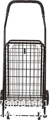 Utility Shopping Cart-Durable Folding Design For Easy Storage, Utility Cart with Wheels Shopping Climber Cart