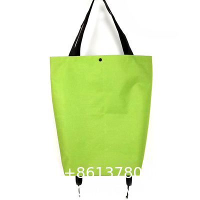 Laundry Utility Big Capacity Grocery Shopping Cart Lightweight Folding Waterproof Insulated Shopping Trolley