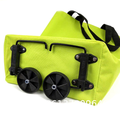 Laundry Utility Big Capacity Grocery Shopping Cart Lightweight Folding Waterproof Insulated Shopping Trolley