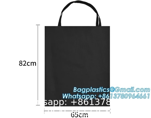Extra Large Moving Bags, 4 Pack Heavy Duty Totes For Storage with Visible Window, Wrap Around Handles, Storage Bag