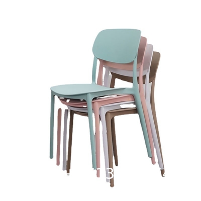 Clear Chair, Armless Acrylic Desk Chair with Golden Feet Swivel Molded Plastic Shell Chair Adjustable