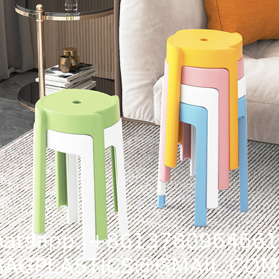 Modern Acrylic Counter Bar Stool In Clear - Fully Assembled High Transparent Counter Height Stool