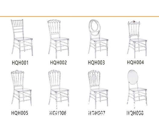 Clear Dining Chairs Crystal Transparent Seat, Modern Dining Chairs, Side Chairs for Wedding Party Event Reception