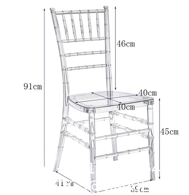 Clear Dining Chairs Crystal Transparent Seat, Modern Dining Chairs, Side Chairs for Wedding Party Event Reception