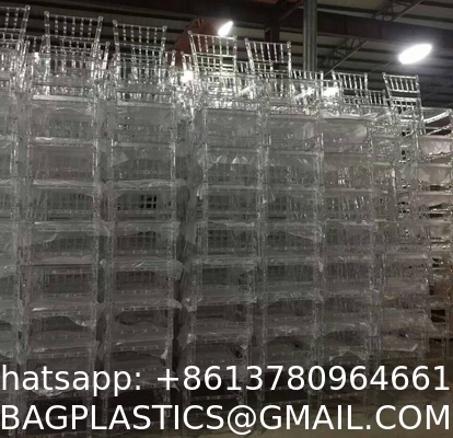 Clear Dining Chairs Crystal Transparent Seat, Modern Dining Chairs, Side Chairs for Wedding Party Event Reception