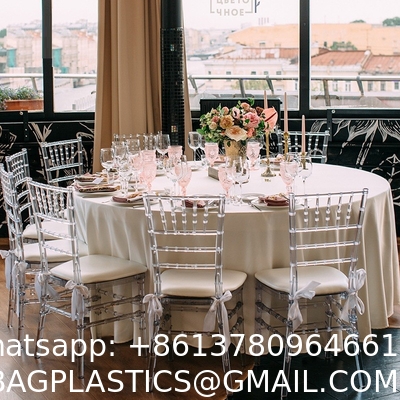 Clear Dining Chairs Crystal Transparent Seat, Modern Dining Chairs, Side Chairs for Wedding Party Event Reception