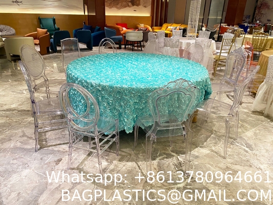 Clear Dining Chairs Crystal Transparent Seat, Modern Dining Chairs, Side Chairs for Wedding Party Event Reception