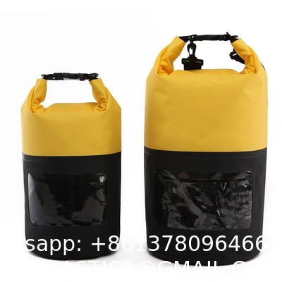 Dry Bag, Waterproof Floating Backpack 5L/10L/20L/30L/40L, Waterproof Phone Case for Kayking, Boating, Kayaking