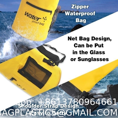 Dry Bag, Waterproof Floating Backpack 5L/10L/20L/30L/40L, Waterproof Phone Case for Kayking, Boating, Kayaking
