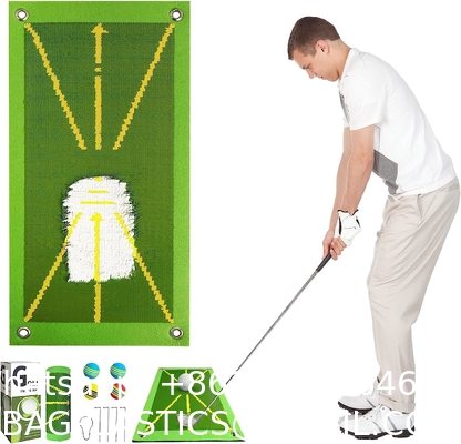 New Design Driving Range Golf Hitting Teaching Mat Golf Swing Training Mat For Swing Detection