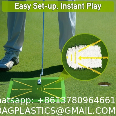 New Design Driving Range Golf Hitting Teaching Mat Golf Swing Training Mat For Swing Detection