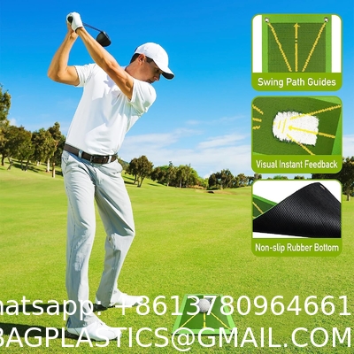 New Design Driving Range Golf Hitting Teaching Mat Golf Swing Training Mat For Swing Detection