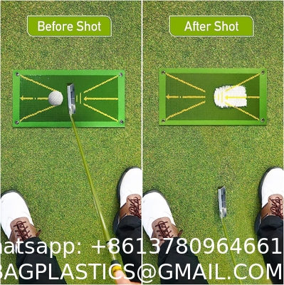 New Design Driving Range Golf Hitting Teaching Mat Golf Swing Training Mat For Swing Detection