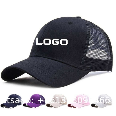 Custom Sports Golf Hat Fitted Solid Caps Performance Cap, Performance Running Hat, Stretchy Fabric with Vented Mesh