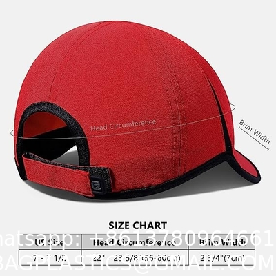 Custom Sports Golf Hat Fitted Solid Caps Performance Cap, Performance Running Hat, Stretchy Fabric with Vented Mesh