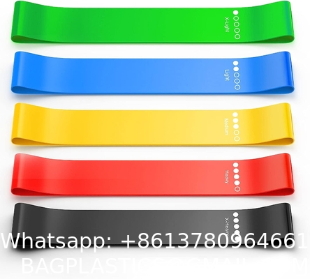 Resistance Bands, Exercise Workout Bands for Women and Men, 5 Set of Stretch Bands for Booty Legs, Pilates Flexbands