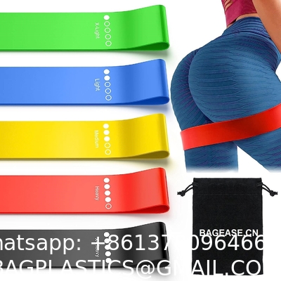 Resistance Bands, Exercise Workout Bands for Women and Men, 5 Set of Stretch Bands for Booty Legs, Pilates Flexbands