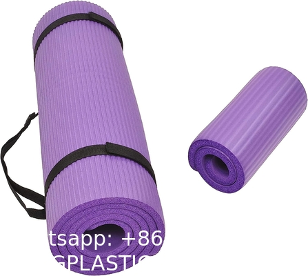 Extra Thick Yoga Mat for Women Men Kids, Professional TPE Yoga Mats, Workout Mat with Carrying Strap Yoga, Pilates
