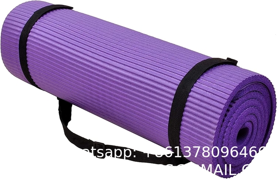 Extra Thick Yoga Mat for Women Men Kids, Professional TPE Yoga Mats, Workout Mat with Carrying Strap Yoga, Pilates