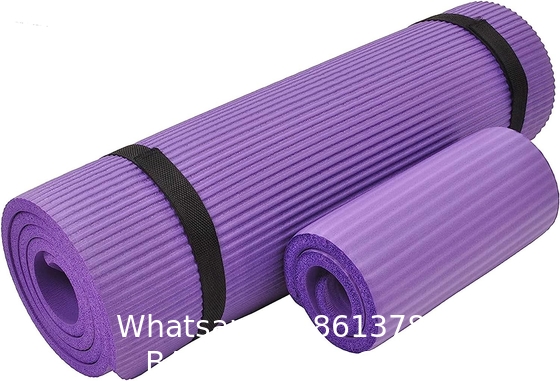Extra Thick Yoga Mat for Women Men Kids, Professional TPE Yoga Mats, Workout Mat with Carrying Strap Yoga, Pilates