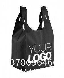 Eusable Reinforced Handle Grocery Bags - Heavy Duty Large Shopping Totes With Thick Plastic Bottom Can Hold 40 Lbs