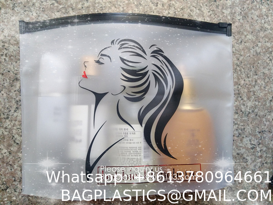 Cosmetic Organizer Bag Pouch With Zipper Closure For Vacation Travel, Bathroom And Organizing Makeup Bag