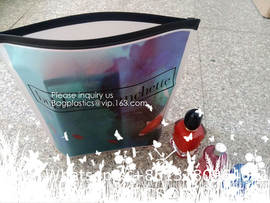 Makeup Bag Organizer Pouches Small PVC Transparent Waterproof Makeup Bag Cosmetic Organizer Bag with Zipper