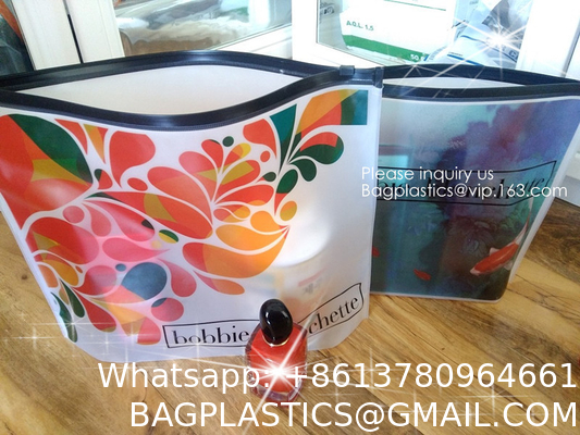 Clear Makeup Bag Travel Toiletry Organizer Pouches Small Zipper Pouch PVC Plastic Transparent Clear Cosmetic Bags