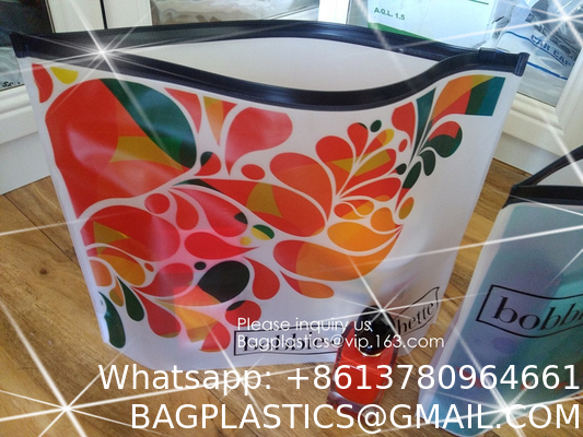 Clear Makeup Bag Travel Toiletry Organizer Pouches Small Zipper Pouch PVC Plastic Transparent Clear Cosmetic Bags