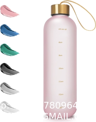 Clear Glass Water Bottles, Reusable Glass Juicing Bottles Protection Sleeve and Stainless Steel Leak Proof Lids