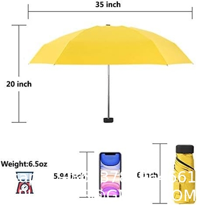 Logo Text Photo Image Name Picture DIY Personalized Custom Monogrammed Design Sun/Rain All Weather Folding Foldable