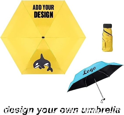 Logo Text Photo Image Name Picture DIY Personalized Custom Monogrammed Design Sun/Rain All Weather Folding Foldable