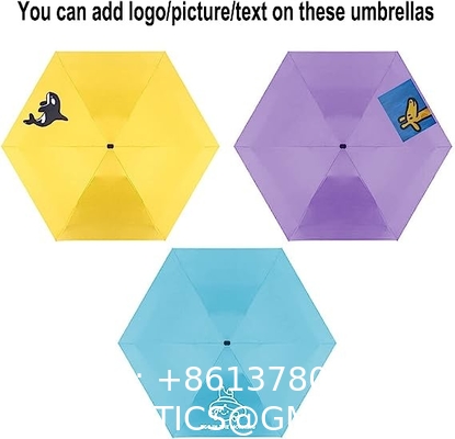 Logo Text Photo Image Name Picture DIY Personalized Custom Monogrammed Design Sun/Rain All Weather Folding Foldable
