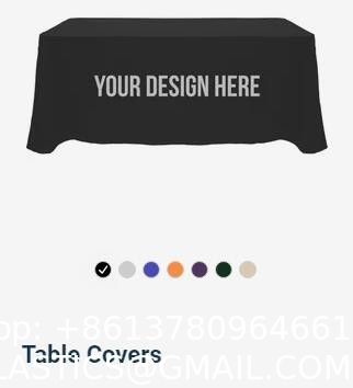 Christmas Tablecloth Plastic Jumbo Disposable Table Cover with Colorful Design Santa Claus Snowflakes