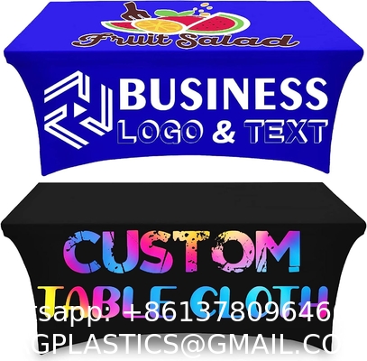 Custom Table Runner With Business Logo, Image Or Text Personalized Table Runner For TradeShows, Events