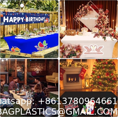 Custom Table Runner With Business Logo, Image Or Text Personalized Table Runner For TradeShows, Events