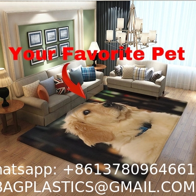 Custom Rug Personalized Add Your Own Logo Image Text Photo Area Carpet Anti Slip Washable Decorative Door Mat