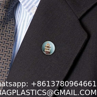Round Lapel Hat Pin Tie Tack .75"| Customize With Your Own Image, Personalized Hat Pins Lapel Pins for Men Women