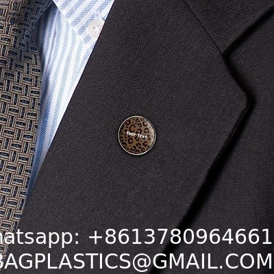 Round Lapel Hat Pin Tie Tack .75"| Customize With Your Own Image, Personalized Hat Pins Lapel Pins for Men Women