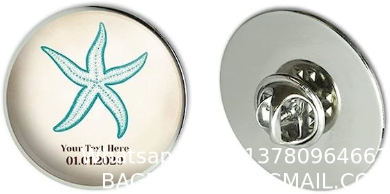 Custom Pins Bulk Personalized Photo Button Pins Design Your Own Picture Text Logo Lapel Pins for Hat Backpack Clothing