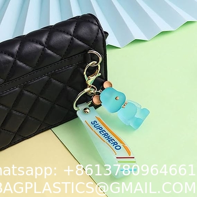 Cartoon Bear Keychain Cute Crystal Keychain Suitable for Car Keys Bag Ornaments Decoration Gifts Suitable for Women
