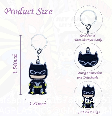 Cartoon Bear Keychain Cute Crystal Keychain Suitable for Car Keys Bag Ornaments Decoration Gifts Suitable for Women