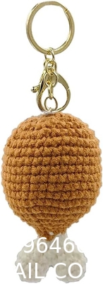 Crochet Plush Keychain - Keychain Accessory Handmade Bag Charm Key Chain Car Keyring Charm Handbag Bag Purse Pendant
