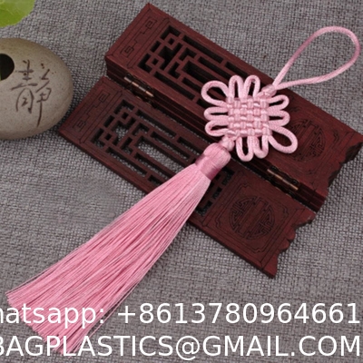 Cute Pom Pom Tassel Boho Purse Charms For Handbags Backpack Keyring Keychain Waist Chain For Women