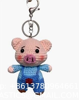 Beginner Crochet Kit - Hand-Crochet, Decorative Keychain, Crochet Kit for Beginners with Step-by-Step Instruction