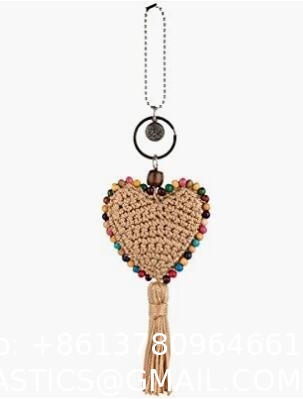 Beginner Crochet Kit - Hand-Crochet, Decorative Keychain, Crochet Kit for Beginners with Step-by-Step Instruction