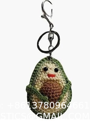Beginner Crochet Kit - Hand-Crochet, Decorative Keychain, Crochet Kit for Beginners with Step-by-Step Instruction
