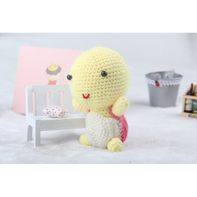 Knitted Wool Toy Material Package Stuffed Plush, Wool Crafts Handmade Crochet, Doll DIY, Crocheted Toy